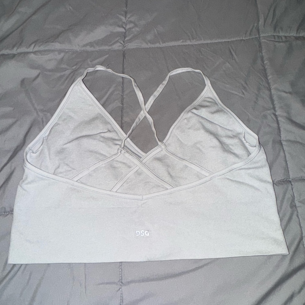 Gray Ribbed Top - Picture 2 of 3